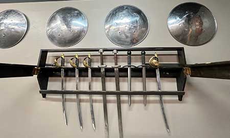 weapons rental wall